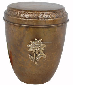 Urna Funeraria de Metal Hecha a Mano, Moderna y Ecológica, Ataúd de Latón para Cenizas de Adultos, Artículos Funerarios de la Mejor Calidad - Product Image 3