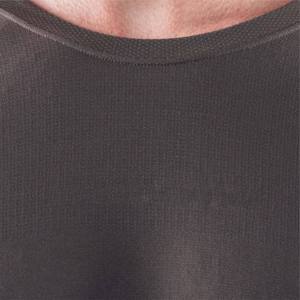 Camiseta de Manga Larga para Hombre, Cuello Redondo, Corte Regular, Color Sólido, Informal, de Algodón Tejido Transpirable - Product Image 5