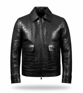 <b>Long</b> Sleeve <b>Leather</b> Winter <b>Jacket</b> Men High Quality Fashion Plus Size Vintage Bomber Custom Design Zipper Closure <b>Jacket</b> - Product Image 1