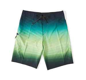 Nouveaux shorts de plage respirants écologiques personnalisés pour l'été, impression par sublimation, résistants à l'eau, séchage rapide, style hip-hop pour hommes - Product Image 1