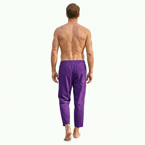 Pantalon de jogging décontracté pour homme, coupe ample, tissu léger, taille élastique, pantalon décontracté - Product Image 3