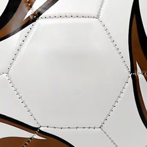 Balón de fútbol de alta calidad, cosido a máquina, inflado, colorido, para jugadores de academias. - Product Image 2