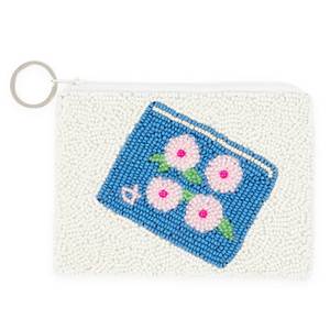 Monedero de Lujo Hecho a Mano con Bordado y Cuentas Coloridas, Mini Cartera Elegante y Idea de Regalo - Product Image 4
