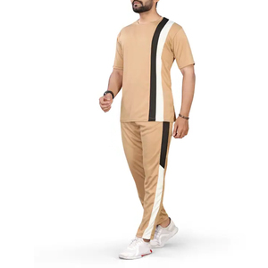 Chándal de Verano para Hombre, Hecho a Medida, de Alta Calidad, 100% Algodón Sólido, Transpirable, Ligero, de Secado Rápido, Color Personalizado, Venta al Por Mayor - Product Image 6