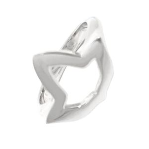 Silver Ivy Leaf <b>Ring</b> for Women Elegant Botanical Design Nature Inspired Fashion Jewelry Delicate Sorority <b>Statement</b> <b>Ring</b> - Product Image 3