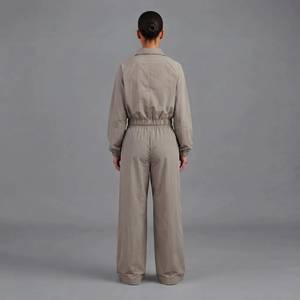 Conjunto Deportivo de Invierno para Mujer, Chaqueta Cortavientos y Pantalón, Diseño Personalizado 2 en 1, Poliéster de Alta Calidad, Secado Rápido - Product Image 6