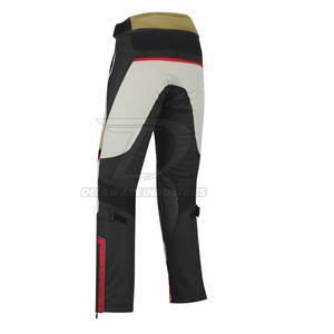 Pantalon de moto en textile durable avec panneaux renforcés, coupe confortable, tissu respirant, équipement de protection - Product Image 3