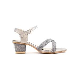 Sandalia de fantasía gris para niñas - Product Image 2