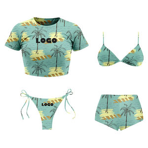 Conjunto de Bikini de Moda para Mujer, Dos Piezas de Primera Calidad, Secado Rápido, Traje de Baño para Playa - Product Image 2