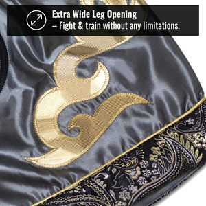 Wholesale Custom Unisex Muay Thai <b>Shorts</b> Sublimation Low MOQ Martial Arts Satin Finish Quick Dry OEM Factory Made OEM Wholesale - Product Image 3