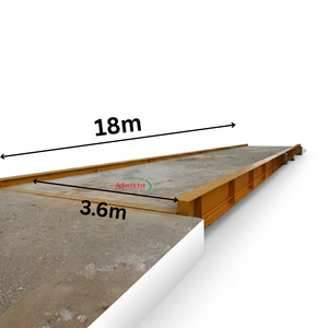 Báscula Digital para Camiones de 3.6mx18m y 120 Toneladas con Plataforma de Acero al Carbono, Precisión Personalizada OEM 3 - Product Image 2