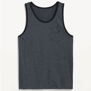 Hot Selling Premium Quality Men <b>Tank</b> <b>Top</b> Loose Fit 100% Cotton Eco-Friendly Breathable Sporty Gym Fitness Wear - Product Image 4
