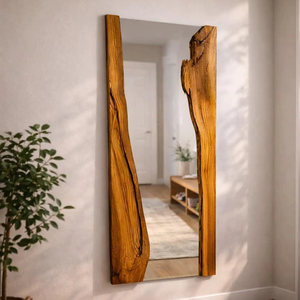 Espejo de Pared de Madera para Cuarto de Niños, Diseño Seguro, Espejo de Pared de Madera para Decoración de Habitaciones Infantiles, Espejo Colgante al por Mayor - Product Image 1