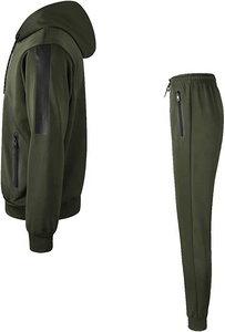 Conjunto Deportivo para Hombre con Sudadera con Capucha y Pantalones Largos, Transpirable, de Forro Polar, Ropa Deportiva Informal, Diseño Personalizado OEM 2026 - Product Image 2