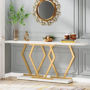 Expositor Rectangular Moderno de Lujo para Detrás del Sofá, Organizador Elegante de Metal para Sala de Estar, Decoración del Hogar - Product Image 2