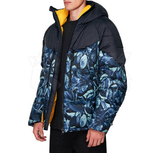 Chaqueta de burbujas de color personalizado de alta calidad y bajo precio para hombre, chaqueta de invierno de burbujas para hombre, ropa de calle más vendida. - Product Image 2