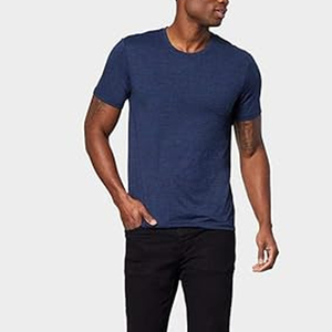 Wholesale Custom Logo Men's Crew Neck T Shirt - Fitted Elastic Tees Fresh Print <b>Tshirts</b> - Pattern & Color 20+ T Shirts - Product Image 2