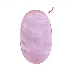 พลอยคุนไซต์สีชมพูธรรมชาติ FAIJAN GEMS FK-103 แบบคาโบชอง ไม่ผ่านการอบ รูปทรงผสมผสานทุกแบบ ขนาดปรับแต่งได้ จากรัฐราชสถาน สำหรับทำเครื่องประดับ - Product Image 3