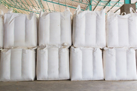Sac Jumbo de qualité industrielle pour le transport de matériaux en vrac, sac FIBC durable, coutures renforcées, capacité de 500 à 2000 kg, sécurité 5:1