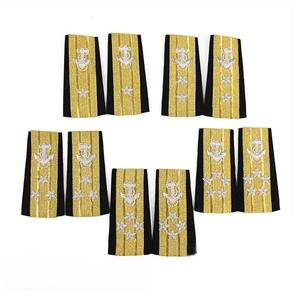 Épaulettes brodées découpées au laser de haute qualité, écologiques, accessoires d'uniforme – Couleurs et tissus personnalisables - Product Image 4