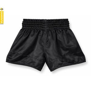 Pantalones Cortos de Boxeo Personalizados para Hombre, Disponibles en Stock, Bordados, para MMA / Muay Thai |   Poliéster de Secado Rápido |   Proveedor Mayorista Pakistán - Product Image 2