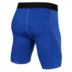 Shorts de compression pour hommes, couche de base performante, tissu extensible, respirant, anti-humidité, vêtements de sport pour la gym et le fitness - Product Image 2