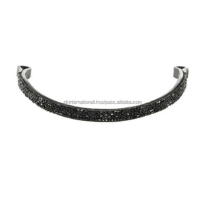 Bande à sourcils de cheval en cuir en forme de vague, 2 tailles, de luxe, de haute qualité, avec pierres scintillantes, strass pour toutes les tailles et designs personnalisés - Product Image 6