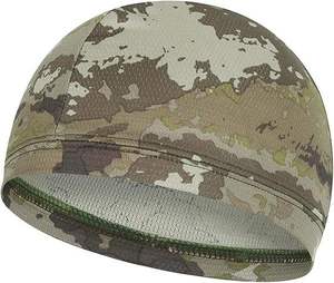Bonnet tricoté doublé polaire pour la course et le cyclisme automne-hiver, avec bandes réfléchissantes, chaud et confortable, collection 2026 - Product Image 3