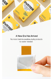 Hovenia แผ่นฟิล์มปากมิ้นท์พร้อมสูตรทางพฤกษศาสตร์ปราศจากน้ำตาลสำหรับรองรับลมหายใจจากเกาหลี - Product Image 5