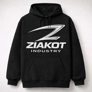 Sudadera con capucha de mezclilla de alta calidad para hombre, estilo streetwear con estampado puff, de diseñador, de algodón - Product Image 2