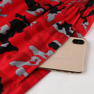 Conjunto de Uniforme de Baloncesto Transpirable de Poliéster para Hombre, Tallas Grandes, Más Vendido, con Diseño Personalizable e Impresión de Alta Calidad - Product Image 6