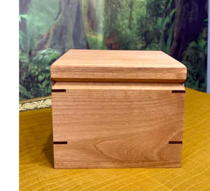 Organisateur de cuisine et de maison en bois finition noyer de luxe, avec compartiments multiples et fenêtre transparente, pour thé et condiments - Product Image 5