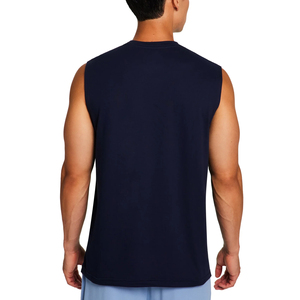 Men's V-neck Tank Tops Sleeveless Gym <b>Vest</b> Breathable Workout Muscle <b>Stringer</b> Singlet Quick Dry Eco-Friendly Polyester/Cotton - Product Image 3