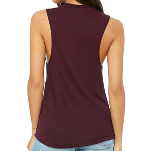 Chaleco sin mangas para mujer, con estampado digital, cuello redondo, corte holgado, fabricado por OEM, con logotipo personalizado, para uso casual de verano, al por mayor. - Product Image 5