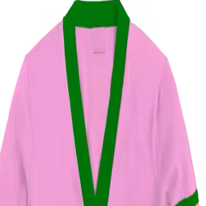Long Sleeve College University Winter Knitted <b>Cardigan</b> <b>Sweater</b> with Embroidery - Product Image 2