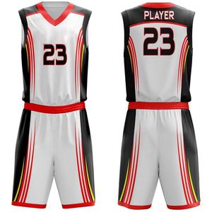 Conjunto completo de uniformes de baloncesto, diseñe sus propios uniformes de baloncesto, fabricante personalizado, ropa de baloncesto hecha en Pakistán - Product Image 5