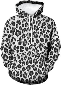 Sudadera con Capucha Superior International con Estampado de Leopardo para Hombre, Sudadera con Capucha Estampada de Guepardo, Estilo Urbano, Hip Hop, Y2K - Product Image 3