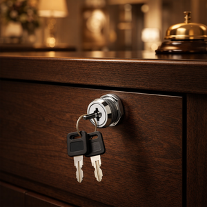 มือจับประตูทองเหลืองพรีเมียม HS ELEPHANT รุ่นพรีเมียม |   ดีไซน์ทันสมัย |   มือขวา |   มีจำหน่ายในรุ่น CRUM PVD สีทองและสีโรสโกลด์ - Product Image 4