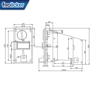 Sélecteur de pièces multiples FRO EU2, machine de jeux, prix bas, accepteur de pièces électronique programmable, 6 types de pièces, Tragamonedas - Product Image 6