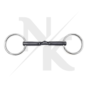Bridon à anneau lâche en titane de qualité supérieure pour l'entraînement professionnel à l'équitation, avec accessoires équestres - Product Image 5