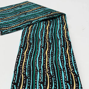 Tela africana de primera calidad con estampado de cera de Senegal, 100% algodón, para costura de moda, textil de cera holandesa - Product Image 1
