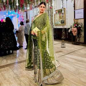 Top y parte inferior de fiesta hermosa para mujer con conjunto Dupatta - Product Image 5