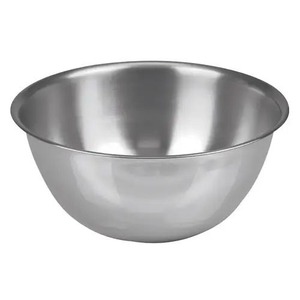 Ensemble de bols de service en acier inoxydable pour la préparation des aliments, le mélange, le service de salades, de fruits, de soupes, de riz et de pâtes - Product Image 1