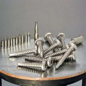 PDC Model 7.1 Pan Head Self-Drilling Point Stainless Steel (304/316/410) Metric/Inch Standard Thread Natural Finish Class 8 - Product Image 1