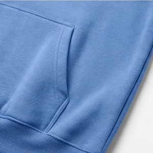 Sweat-shirts à capuche décontractés surdimensionnés en tricot uni pour femmes, parfaits et confortables, avec col zippé, pour l'automne, couleur personnalisable - Product Image 5