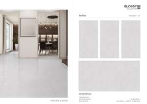 Azulejos de porcelana estilo italiano 60x120cm con acabado brillante y mate, azulejos de gran tamaño para casas de lujo, villas y proyectos comerciales. - Product Image 4