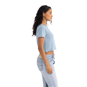 <b>Women's</b> <b>Crop</b> <b>Top</b> <b>Women</b>’s Cropped Wholesale Bulk Blank Cropped Tee <b>for</b> Custom Printing, Print on Demand, Screen Print - Product Image 5