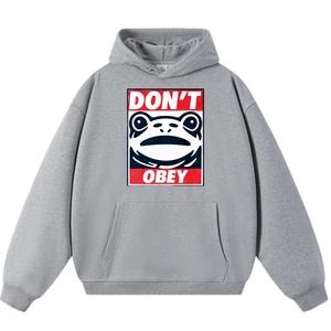 Sweat à capuche - Pull Meme Anti-Autorité pour Homme en Coton Brodé 100% - Product Image 3