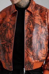 Chaquetas de Cuero para Motocicleta de Diseño Personalizado, Chaqueta de Marca Personalizada, Abrigo de Moda para Exteriores, Venta al Por Mayor OEM 2026 - Product Image 6