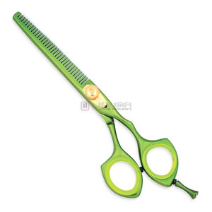 Ciseaux professionnels personnalisés pour la coupe des cheveux, lame affûtée, anneau de fixation, manche en acier inoxydable - Outil de coiffure - Product Image 2